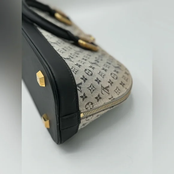 Louis Vuitton Monogram Mini Lin Alma Long Handbag - Picture 12 of 14